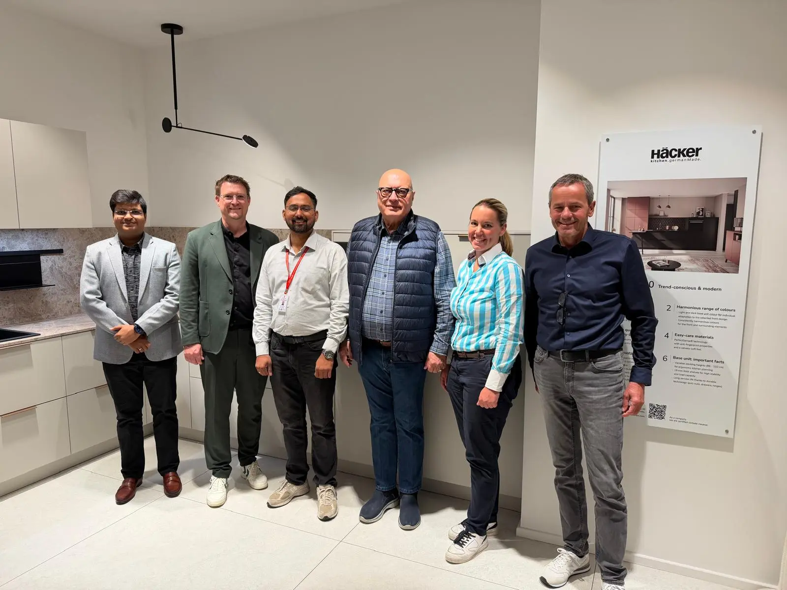 BIS factory audit conducted at M/s Häcker Kitchens GmbH & Co. KG, Germany for furniture products under IS 17634, resulting in successful BIS License grant under FMCS.