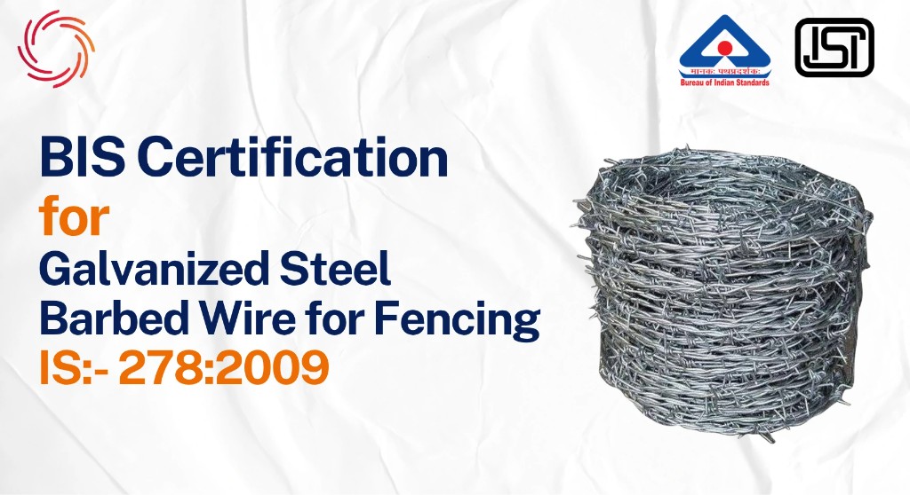 Galvanized Steel Barbed Wire for Fencing - IS 278:2009 Galvanized Steel Barbed Wire for Fencing - IS 278:2009