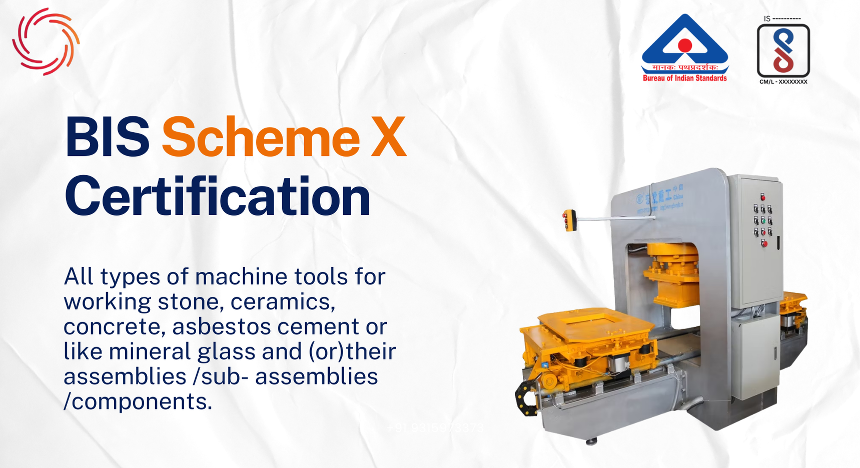 BIS Certification | FMCS | ISI MARK | LMPC | EPR | CDSCO