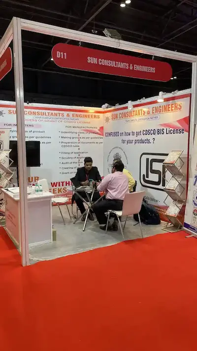 Medicall ( Delhi ) exibition for BIS & CDSCO approval for  Medical Products.