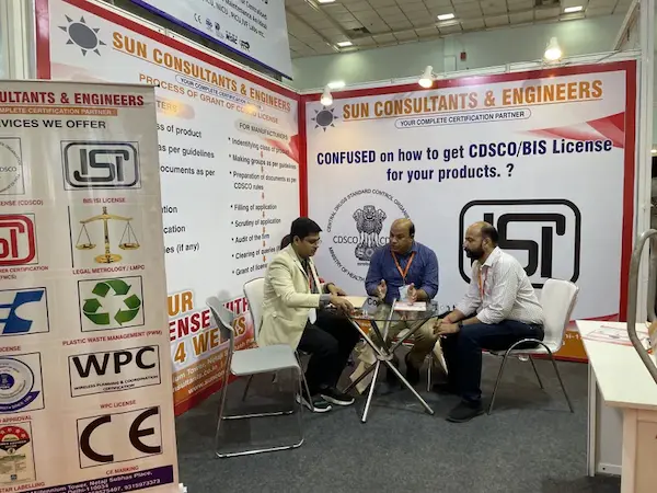 Medicall ( Chennai ) exibition for BIS & CDSCO approval for  Medical Products.